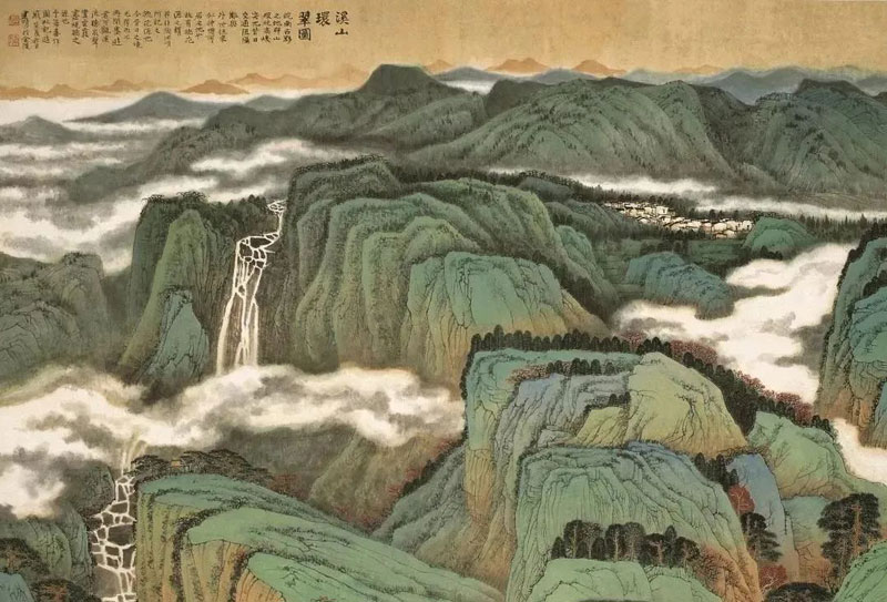 國(guó)家一級(jí)美術(shù)師徐建明40幅精品山水畫,大氣磅礴